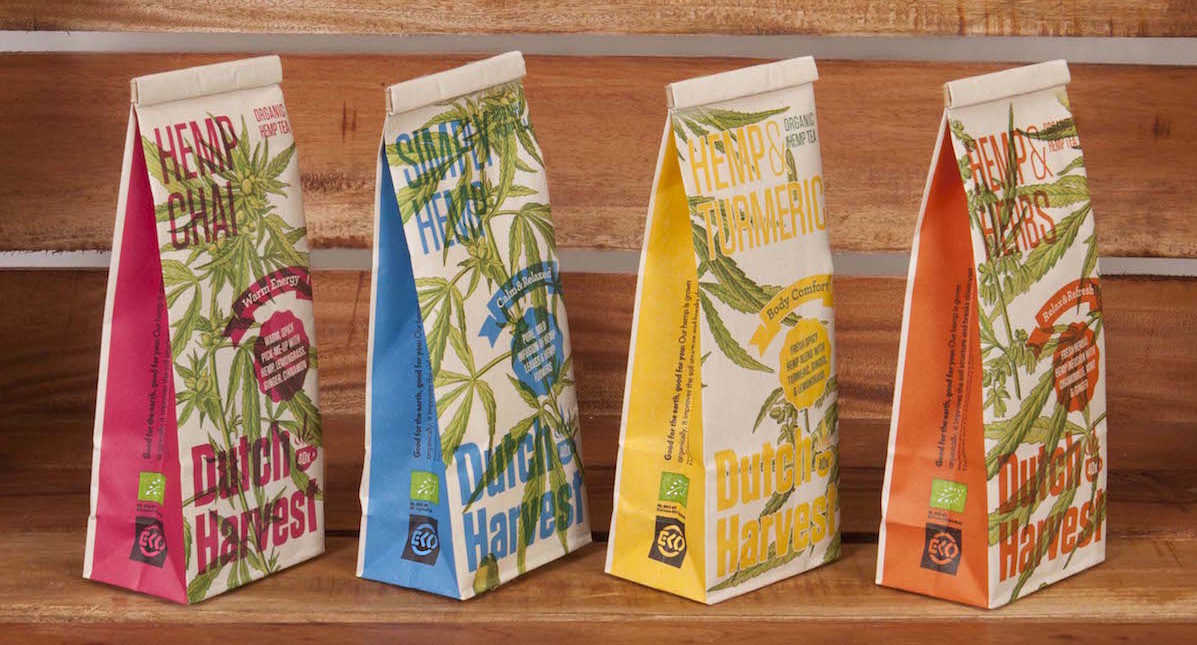 Dutch Harvest hemp tea cbd tea cannabis tea