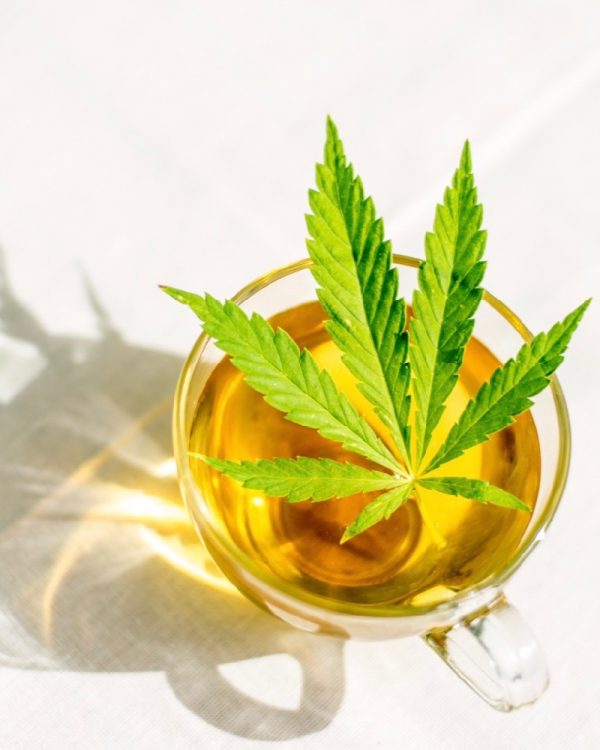 What is the effect of CBD tea?
